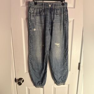 Rag and Bone Women’s Miramar Faux Jean Jogger NWT Medium